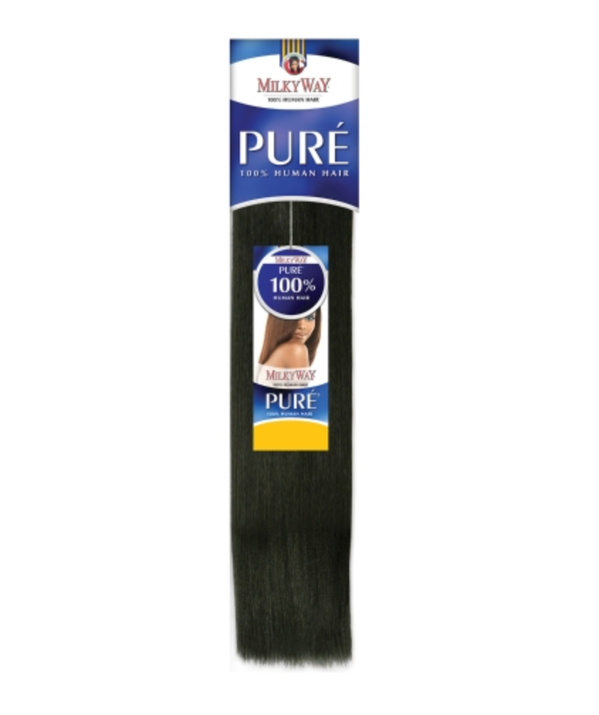 Human Hair Weave MilkyWay Pure Yaky (8-30")