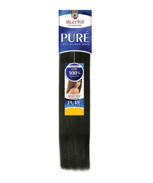 Human Hair Weave MilkyWay Pure Yaky (8-30")